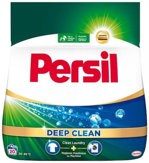 Persil Deep Clean Απορρυπαντικό Ρούχων σε Σκόνη 1.1kg (20 Μεζούρες)