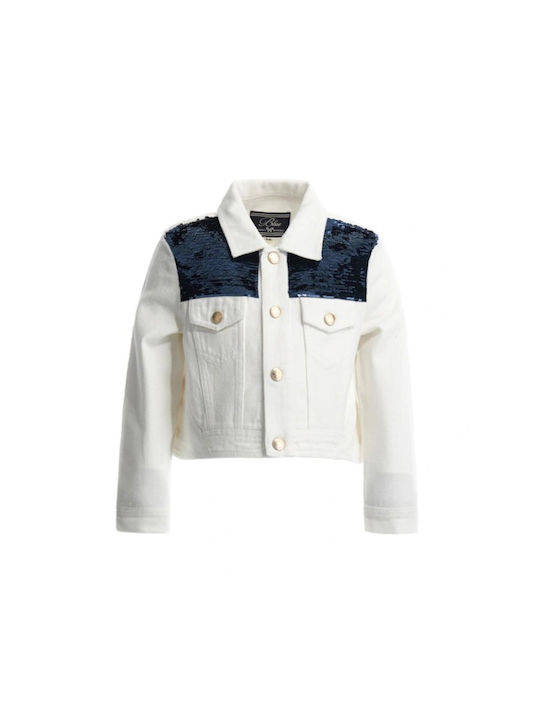 Original Marines Kids Denim Jacket White