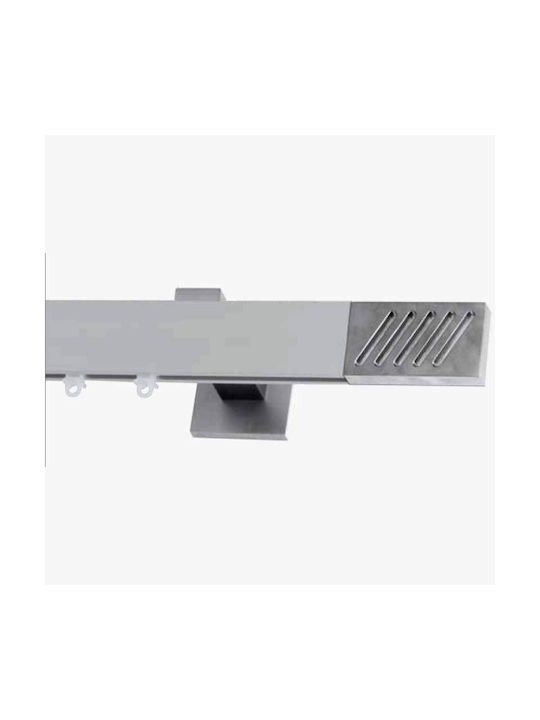 Frans 'super' One-Way Metallic Curtain Track Si...
