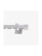 Frans Texas Tapa Sens unic Șină Metalic în Culoare Argintiu 360εκ. FR-8850L01_17535