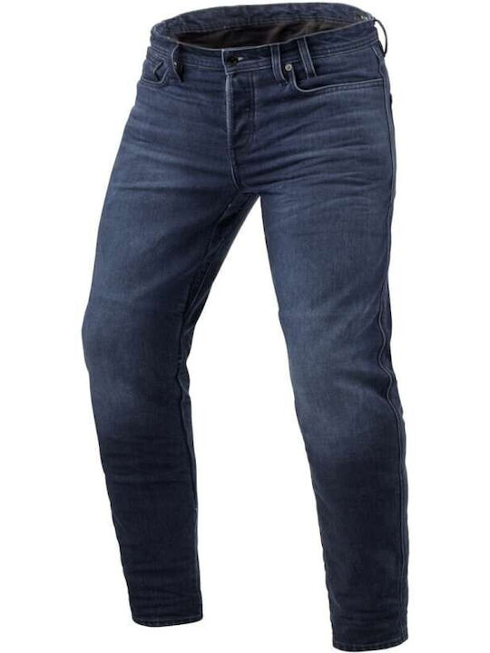 Rev'IT Men's Summer Cordura Motorcycle Pants Blue