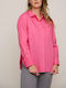 Rino&Pelle Women's Long Sleeve Shirt PINK