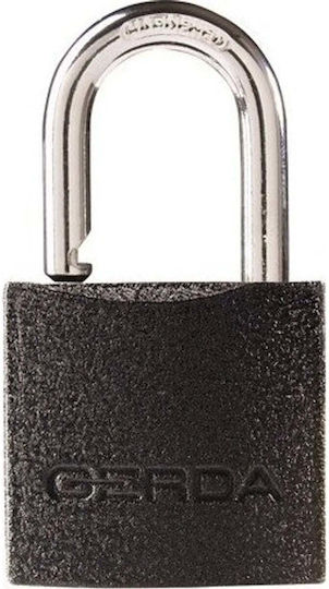 Gerda Padlock Brass with Key 30mm 2pcs