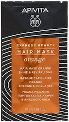 Apivita Express Beauty Orange Hair Mask for Shi...