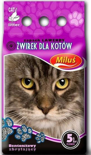 Super Benek Nisip pentru Pisici Bentonită cu Aromă Lavanda 5lt