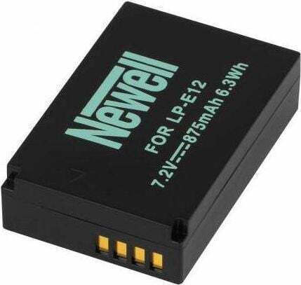 Newell Μπαταρία Φωτογραφικής Μηχανής Lp-e12 2001312001073 875mAh Συμβατή με Canon
