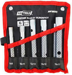 AWTools Сет Ключове Тръбен 6бр