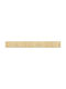 vidaXL Kitchen Mat Runner with Anti-slip Underlay Open Natural 60x500εκ.