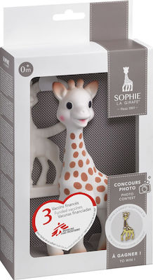 Sophie La Girafe Giraffe Sophie Beißspielzeug für Zahnen aus Silikon für 0 m+ 1Stück