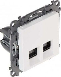 Legrand Life Network Socket Without Frame Legrand Life Network Socket Without Frame
