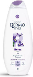 Dermomed Iris Bubble Bath Gel with Hyaluronic Acid Moisturizing 750ml