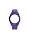 WATX & CO Καουτσούκ Λουράκι Μωβ 43mm