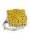 Ring made of Silver Gold Plated