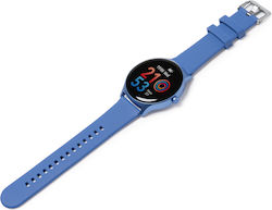 Stamina Leymi Smartwatch με Παλμογράφο (Μπλε)