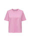 Only Femeie Tricou Pink