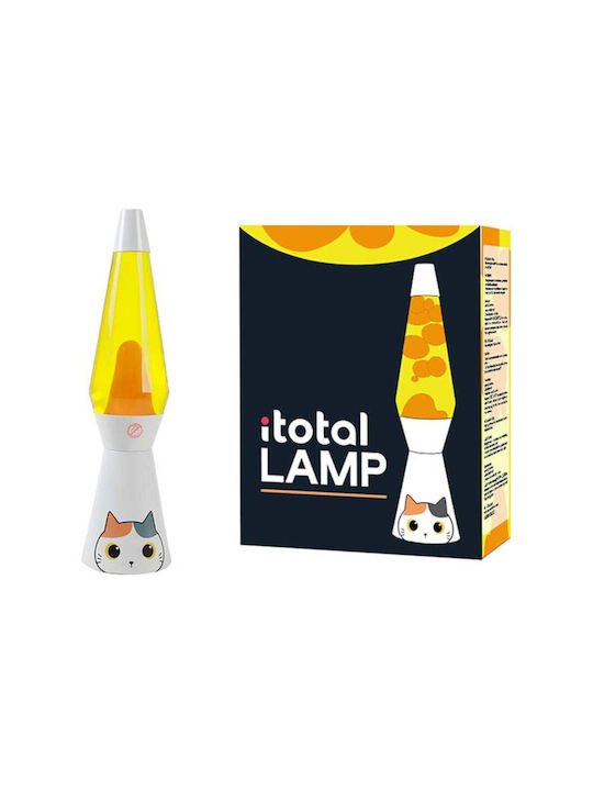 Total Gift Decorative Lamp Lava Lamp Orange