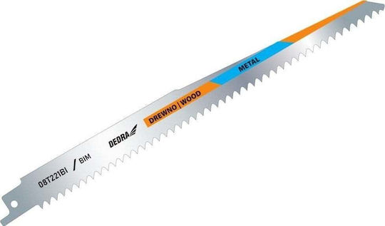 Dedra 08T221BI Jig Saw Blades for Wood 2 Pieces
