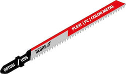 Dedra Jig Saw Blades for Plastic 2 Pieces Dedra Jig Saw Blades for Plastic 2 Pieces