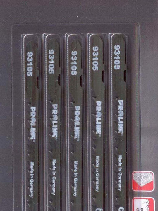 Proline 93105 Ленти за джиг-резачки за Дърво 100мм 5бр