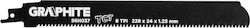 Graphite 56H037 Λάμα για Μέταλλο 228mm