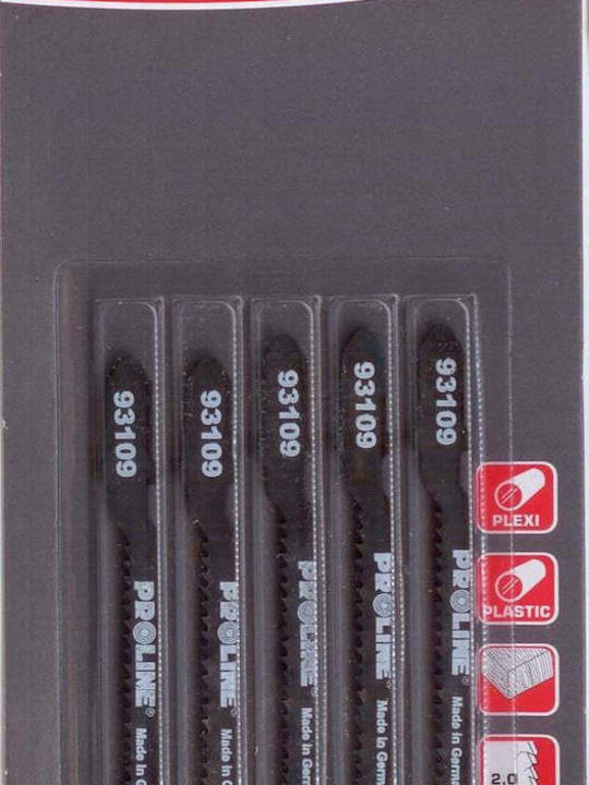 Proline 93109 Lamele pentru lemn 75mm 5buc