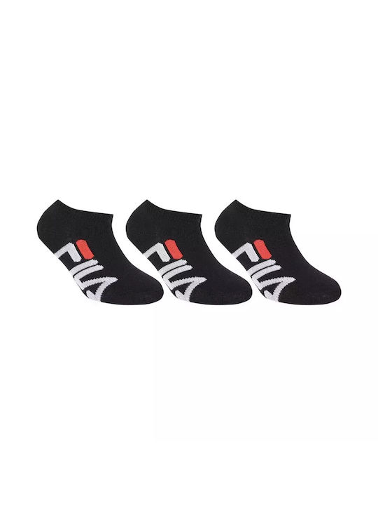 Fila Kinderstrümpfe Knöchelsocken Schwarz