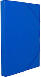 Salko Paper Plastic File Box with Rubber Band 3...
