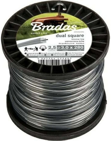 Bradas ZRK30100S Μεσινέζα Αστεροειδής Μήκους 100m και Πάχους 3mm