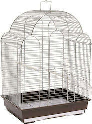 Panama Pet Κλουβί Πτηνών Ασημί