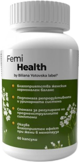 Biliana Yotovska Femi Health Maca Dong Quai & Wild Yam 60 Capsule