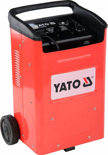 Yato Стартер Зарядно Устройство За Автомобилна И Камионна Батерия 12/24V