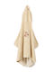 La Millou Hooded Baby Bath Towel Beige