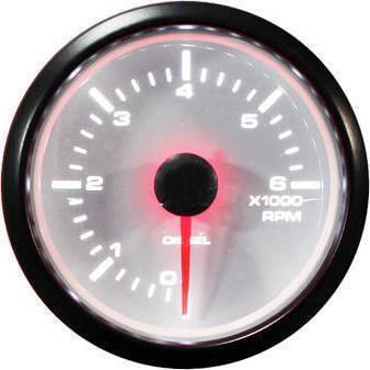 Auto Gauge Αναλογικό Όργανο Στροφόμετρο Αυτοκινήτου 52mm για τοποθέτηση στο Ταμπλό