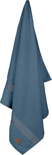 Borea Handmade Hand Towel Lava 30x50cm Petrol Weight 550gsm