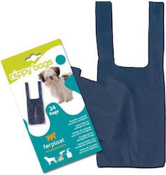 Ferplast Dog Excrement Removal Bags Navy Blue