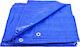 AWTools Αδιάβροχος Μουσαμάς 70gr/m² 15x10μ. Ελαφρού Τύπου Μπλε