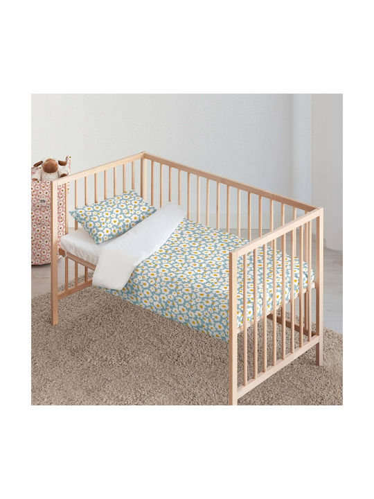 Kids&Cotton Baby Duvet Cover Blue 115x145cm