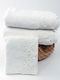 Liolios Home Bath Towels Set 3 pcs Butterfly Cream Weight 500gsm