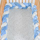 Cangaroo Braidy Crib Bumpers Braided Inside Whi...