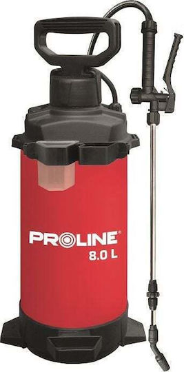 Proline Ψεκαστήρας Προπιέσεως με Χωρητικότητα 8lt 2.5bar σε Κόκκινο χρώμα