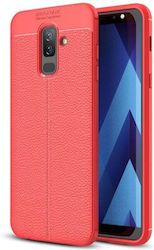 Galaxy Back Cover Σιλικόνης Κόκκινο (Samsung Galaxy J8 2018)