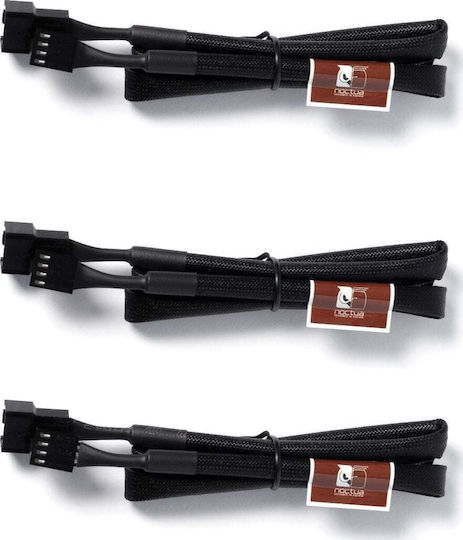 Noctua 4-Pin pwm - 4-Pin pwm Cable 0.6m Μαύρο NA-SEC3