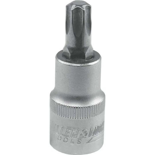 Dedra Biți Cu Cap Hexagonal Torx Și Dimensiunea De Conducere 1/2'' Dimensiune Torx (T)27x100mm