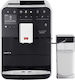 Melitta T Smart F83/0-102 Automatic Espresso Machine 1450W Pressure 15bar for Cappuccino with Grinder and Wi-Fi Black