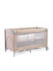 Caretero Basic Plus Кошара за игра с Матрак Graphite 125x66см
