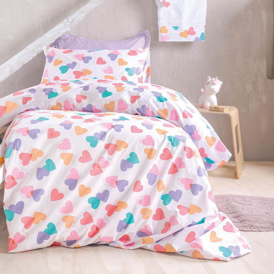Rythmos Подредба Детско Завивка Едноспално с Калъфка Zoey Многоцветен 160x240см