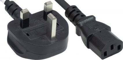 Manhattan Manhattan Cablu de alimentare versiunea UK Power Cable Negru 1.8 M