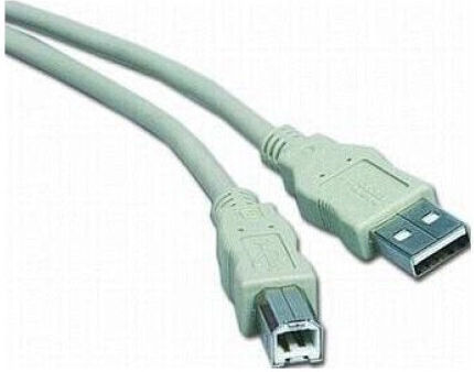 PremiumCord USB 2.0 Kabel USB-A-Stecker - USB-B-Stecker Gray 2m ku2ab2