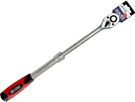 Dedra Teleskopisch Ratschen 72 Zähne mit Vierkant 1/4"