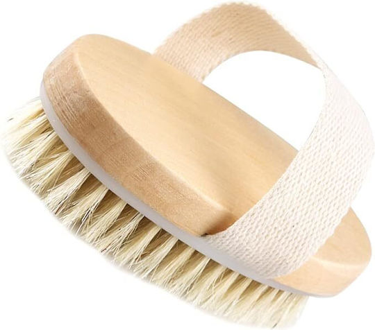 Bürste Peeling Holz Beige 1Stück